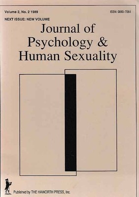 Volume 2. 1989. Journal of Psychology + Human Sexuality. Number 2. Schaefer, Sus