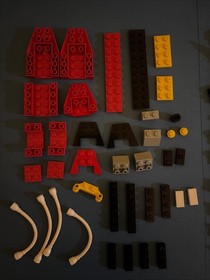 Vintage Lego Viking Voyager 6049 Few Pieces Missing No Box or Instructions