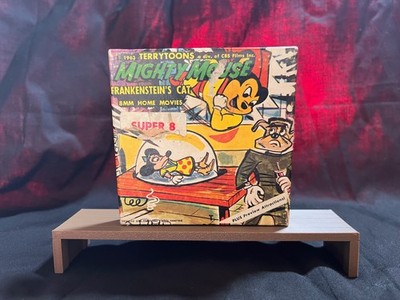 Vintage MIGHTY MOUSE Super 8mm Film Movie FRANKENSTEIN'S CAT Cartoon TV Show