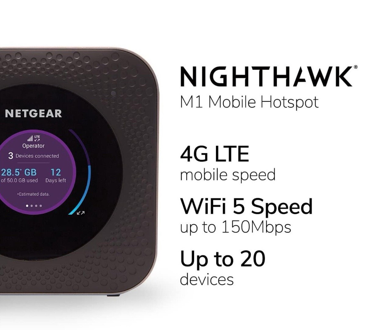 NETGEAR Nighthawk M1 4GX LTE Router Mr1100 (Free Shipping