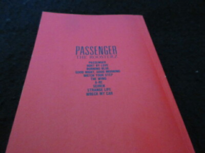 本 PASSENGER THE ROOSTERZ 楽譜 ルースターズ バンドスコア