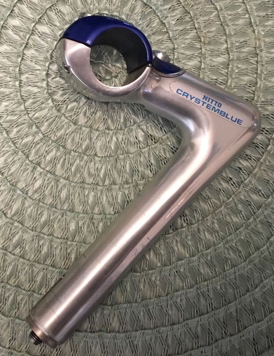 Ultra Rare Vintage Nitto Crystemblue Handlebar Stem | eBay Ultra Rare Vintage Nitto Crystemblue Handlebar Stem | eBay