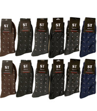 NEW 6-12 Pairs Mens Cotton Crew Fashion Casual Dress Socks Size9-11 10-13 SX-201