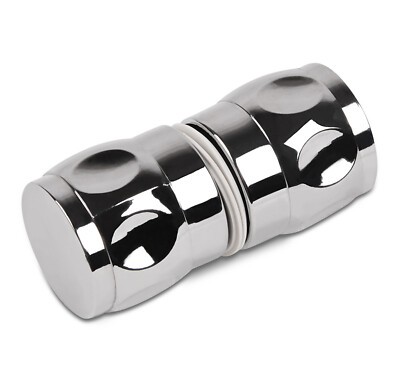 Doporro Türknauf TK01 Glanzverchromt - Duschgriff Für Glastüren 6-12mm