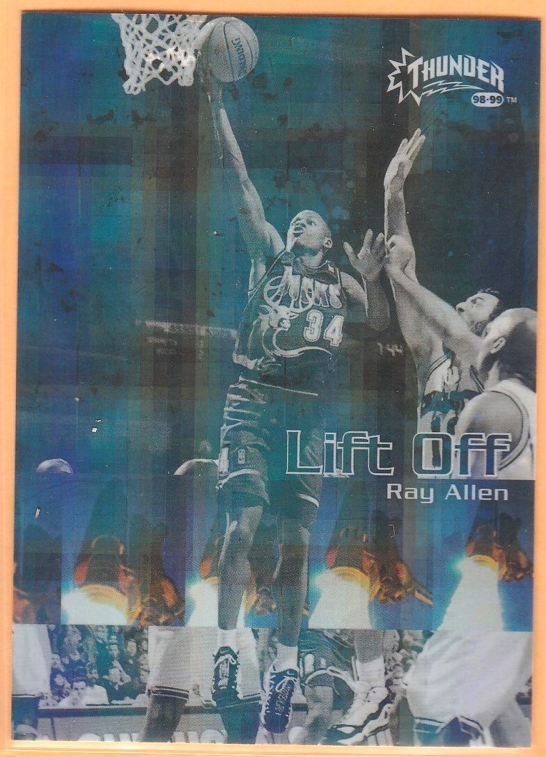 RAY ALLEN 1998-99 SKYBOX THUNDER LIFT OFF