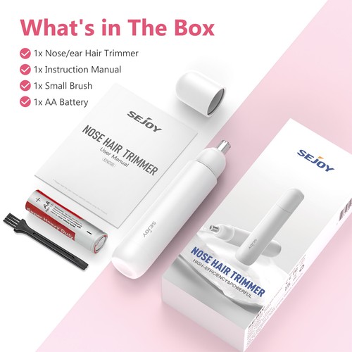 SEJOY Cortapelos Eléctrico para Hombres y Mujeres Baterías Portátil - Imagen 10 de 10