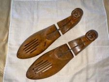 Florsheim Solid Wood Vintage, Shoe Tree Form Insert Stretcher Pair Size 8, 50s,