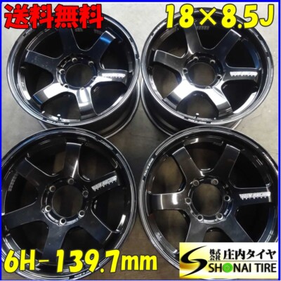 JDM RAYS VR TE37SB 18inch 139.7x6 set4 Wheels japan 4x4 4WD