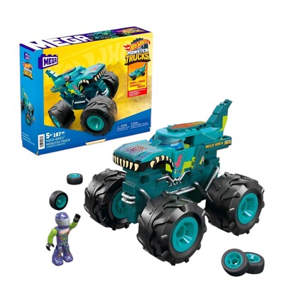 MEGA Hot Wheels Mega-Wrex Monster Truck, Konstruktionsspielzeug NEU/OVP