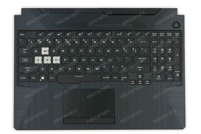 FOR Asus TUF Gaming A15 FA506Q FA506QM FA506QR Palmrest Keyboard LED RGB  US-Int