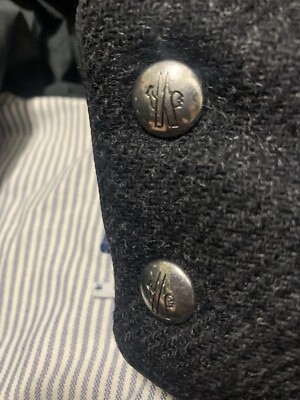 $3500 MONCLER GAMME BLEU Down Jacket Outerwear Zip Hood Size 2 Fit
