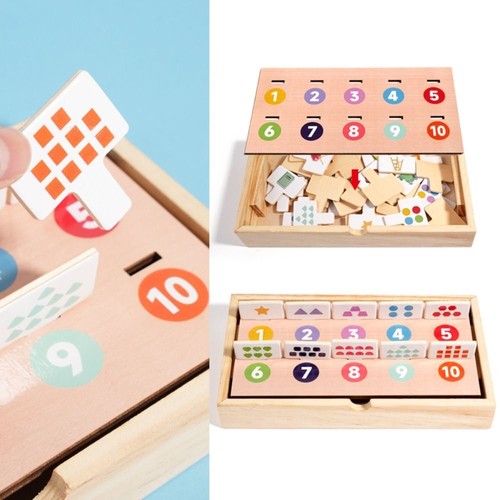 Early Education Shape Cognitive Toy Montessori Puzzle Toys For 3-6 Years Old