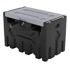 🔥52 Gallon Portable Diesel Fuel Tank with 12V Electric Transfer Pump 13ft Hose