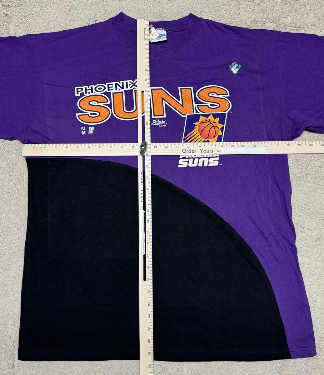 Vintage Phoenix Suns Shirt Mens XL Purple Black Salem