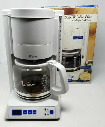 White Plastic Automatic Coffee Makers