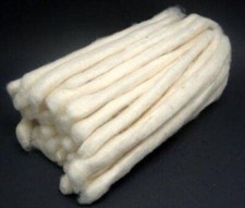 Handmade Raw Cotton Punis Pack For Charkha Khadi Thread 100 Grams Pack of 1
