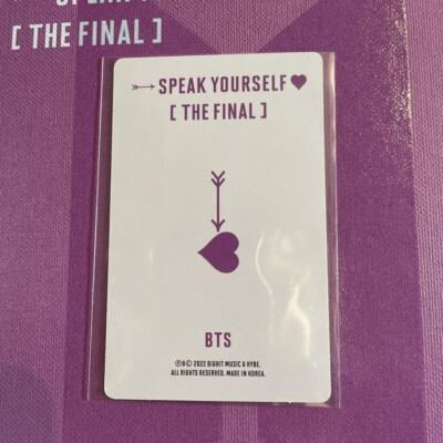 BTS WORLD TOUR 'LOVE YOURSELF : SPEAK YOURSELF' THE FINAL