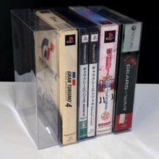 LOT 20 x Double Pack PS2 Wii U DVD XBOX360 Clear Plastic Cases Box Protectors