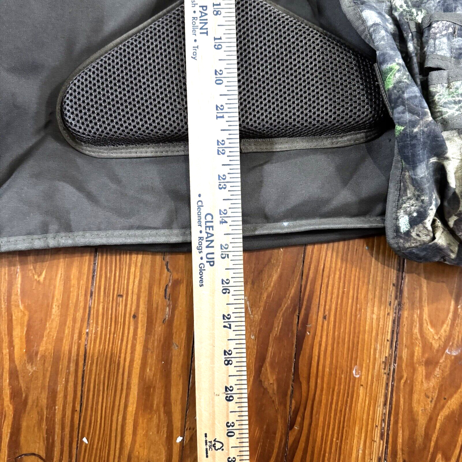 NWTF Mossy Oak Turkey Camo Vest - Mossy Oak Camo M-L Mens