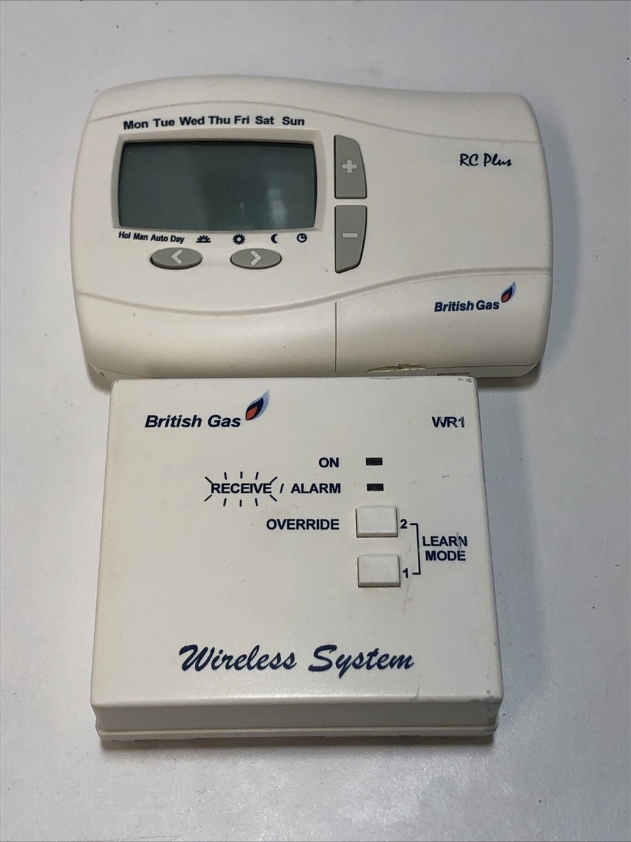 British Gas Drayton Wifi Thermostat British Gas RC Plus Programmer