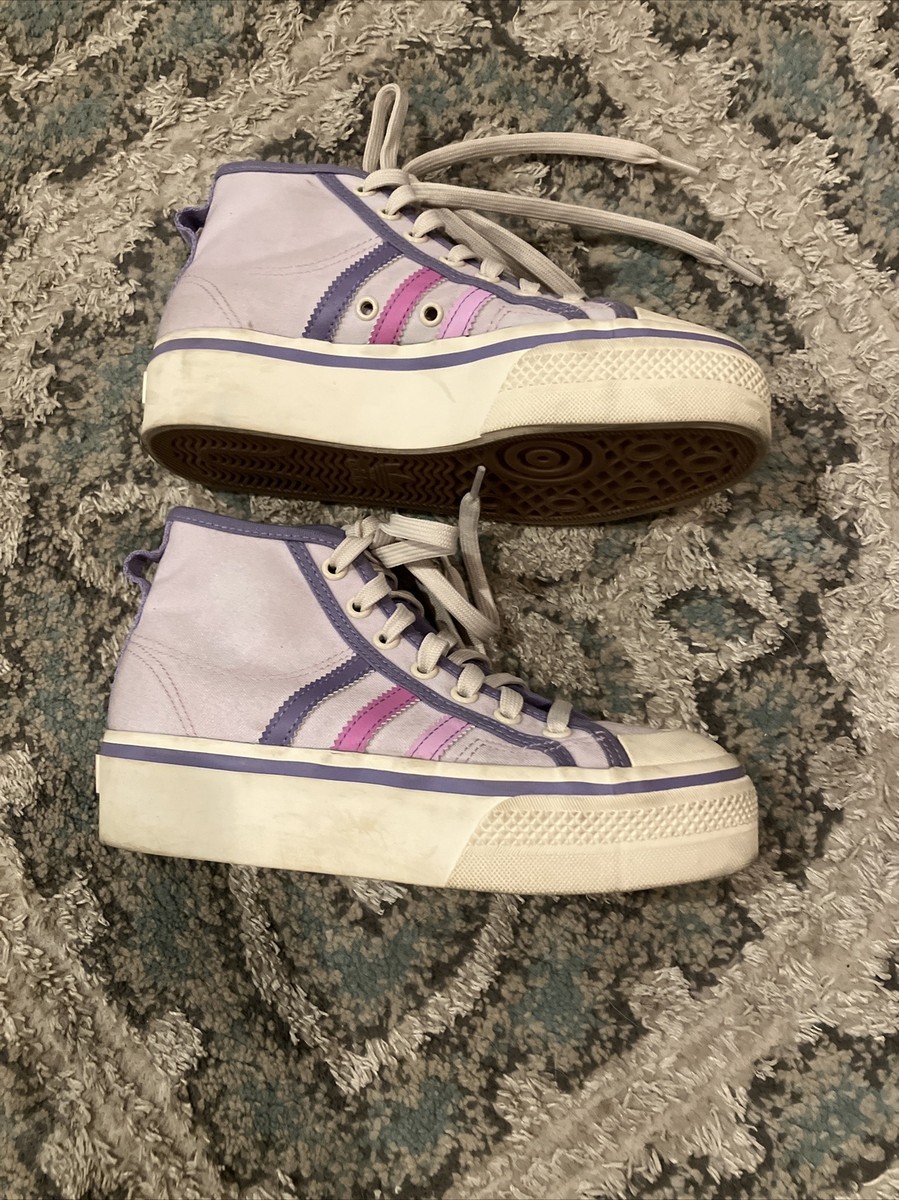 Women's Adidas Nizza Platform Mid, Parley, Size