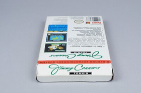 Nintendo NES *Jimmy Connors Tennis* CIB confezione originale scheda di registrazione NTSC-U/C JT-USA