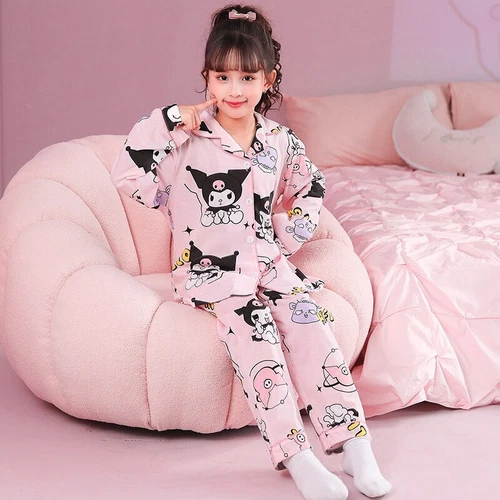 Cinnamoroll Kuromi Long Pants KIDS Clothing Pajamas Suit kids suit X'MAS GIFT - Picture 29 of 41