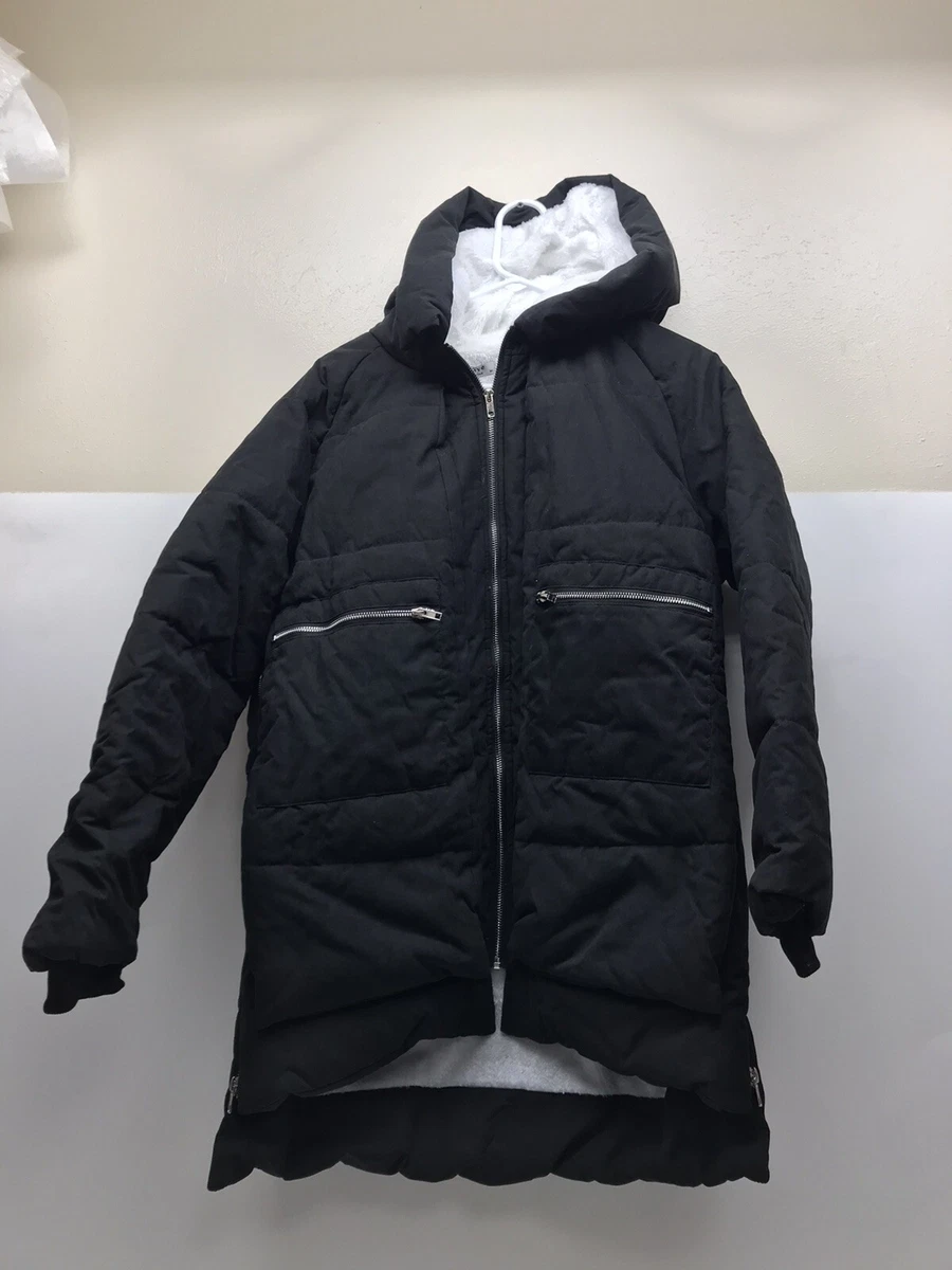 Beyove Down Jacket for Women Winter Thickened Down Coat Waterproof