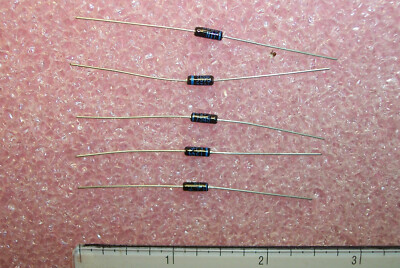 QTY (50) JAN1N3595-1 MICROSEMI DO-35 150mA 125V MIL-SPEC SWITCHING DIODES NOS