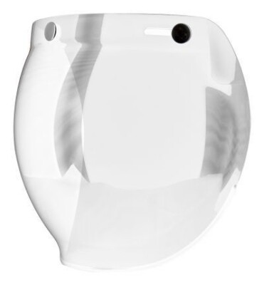 Vintage Clear Universal 3 Button Jet Helmet Visor