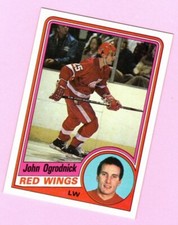 1984-85 Topps John Ogrodnick #46 Detroit Red Wings
