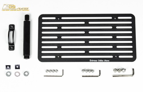 EOS Plate Full Sized Tow Hook License Mount Bracket For 16-Up McLaren 570S - Picture 6 of 12