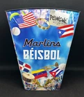 Miami Marlins Popcorn Bucket 2025 Plastic Baseball Stadium Souvenir Beisbol MLB
