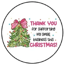 THANK YOU FOR SUPPORTING MY SMALL BUSINESS ENVELOPE SEALS LABELS STICKERS