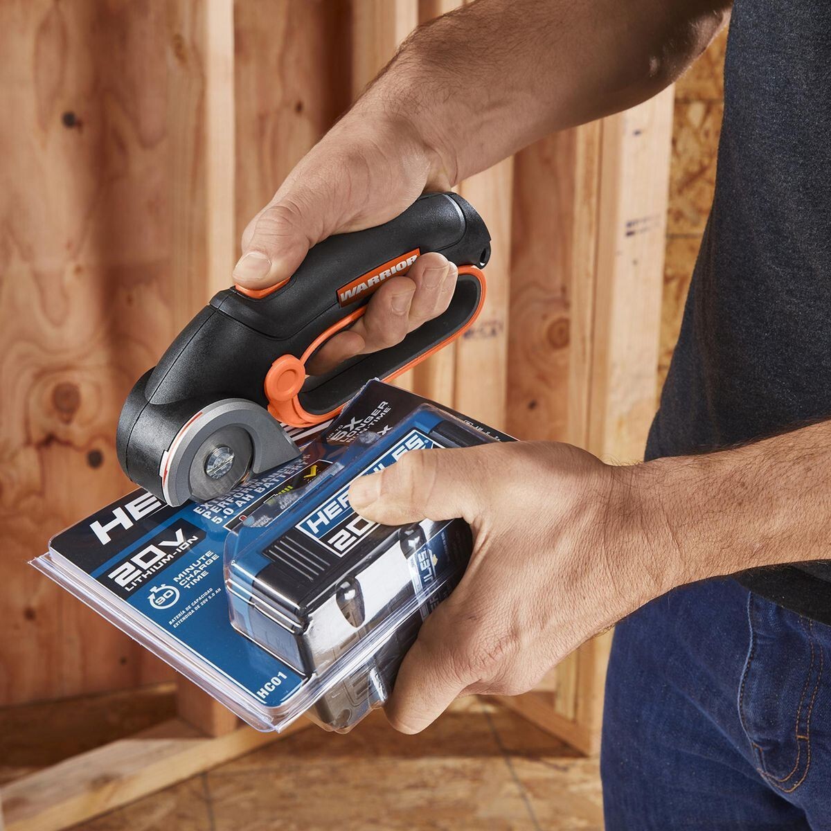 4 V Power Cordless Cutting Tool Self Sharpening Blade