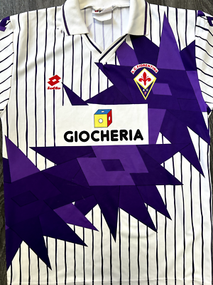 1991/1992 fiorentina lotto away jersey – LE 7 SORELLE