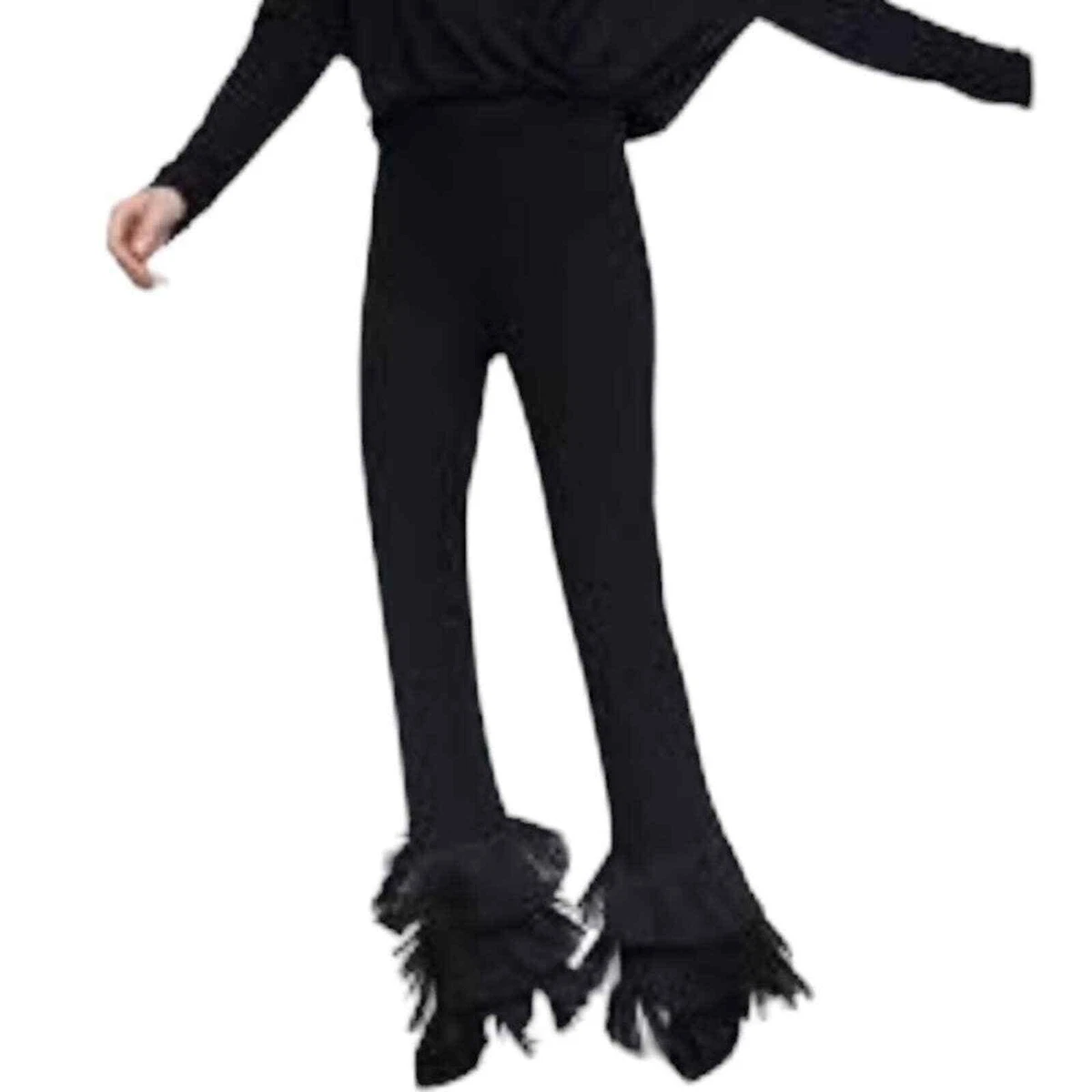 Fringe cheap pants zara