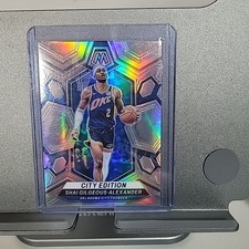 2023-24 Panini Mosaic - City Edition Shai Gilgeous-Alexander #272 Silver Prizm