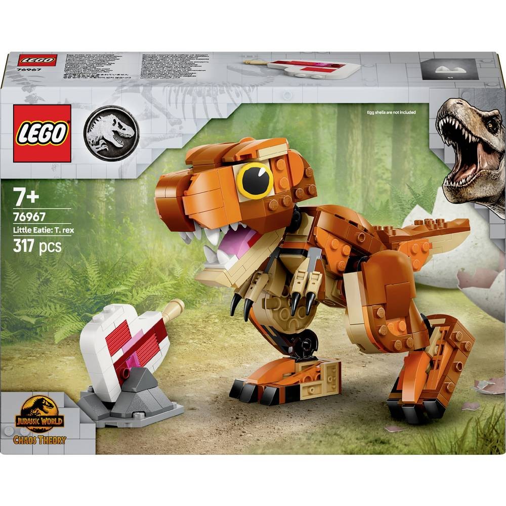 LEGO Jurassic World 76967 T.Rex Little Eatie jouet de construction pour stimuler l'imagination