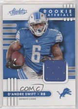 2020 Panini Absolute Absolute Rookie Materials D'Andre Swift #9 02c9