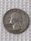 1962 D Silver Washington Quarter Circulated