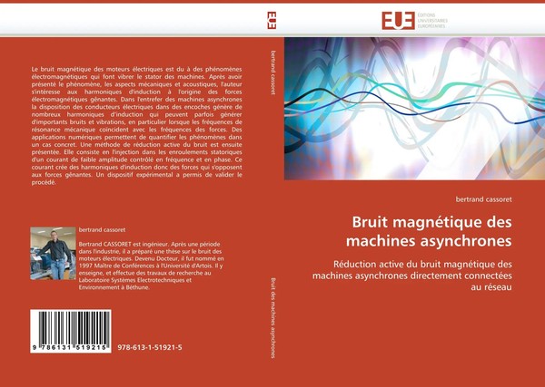 Bertrand Cassoret | Bruit MagnéTique Des Machines Asynchrones | Taschenbuch-image