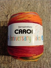 Caron Anniversary Cakes Tropical Butterfly Yarn 1061 Yards, Discontinued Color