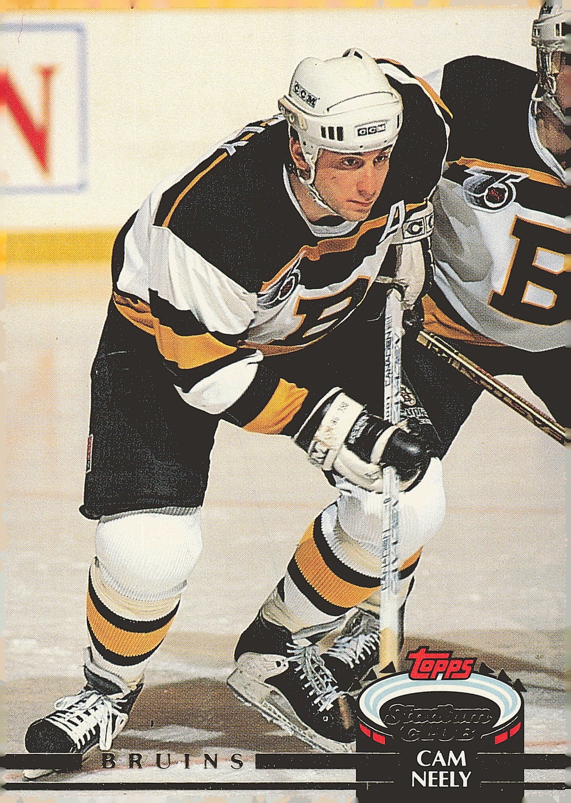 Cam Neely #316 Hockey Cards 1992 Stadium Club trading card — raw and PSA graded price guide