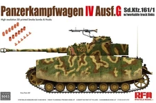 Rye Field Models 5053 1:35 Pz.Kpfw.IV Ausf.G/Hwith Track Tank Model Kit