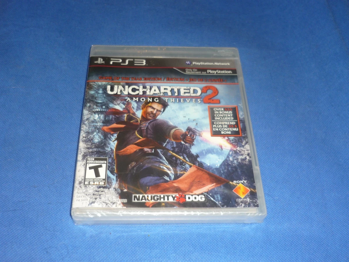 Uncharted 2 Among Thieves - PS3 - COMPLET - Très Bon état - Français