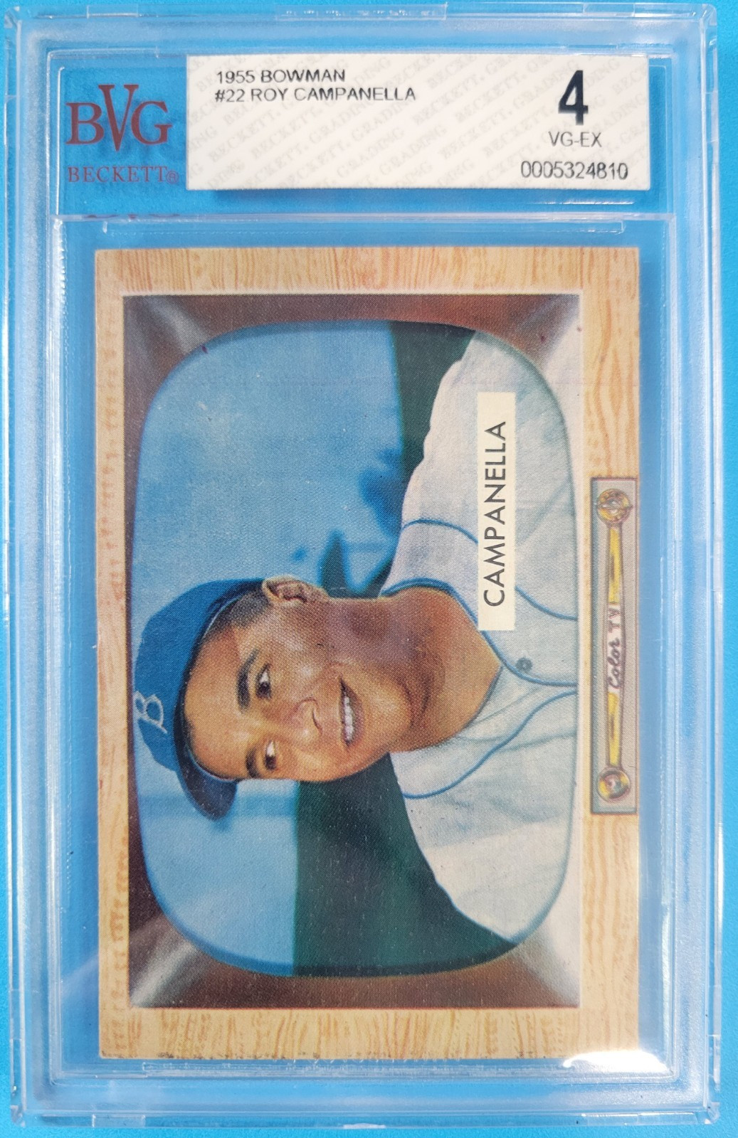 Roy Campanella 1955 Bowman #22 PSA 4 VG-EX HOF Brooklyn Dodgers