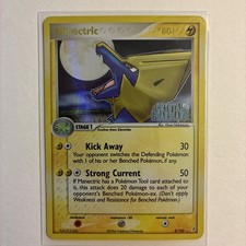 Pokemon Manectric 8/100 Reverse Holo Stamped Rare EX Crystal Guardians - LP