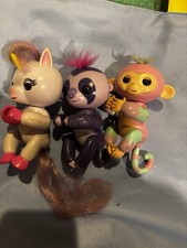 Fingerlings Interactive Toys Lot - Monkey, Sloth, Unicorn