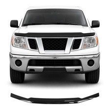Front Bug Shield Hood Deflector Guard For Nissan Frontier 2005-2021 Black
